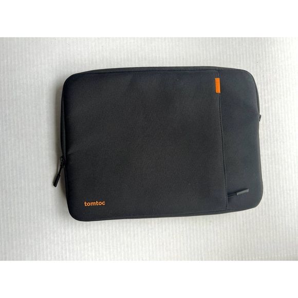 Tomtoc 360 Protective Laptop Sleeve Water Resistant Black 13"Mackbook, 12.9"IPad - Picture 1 of 9